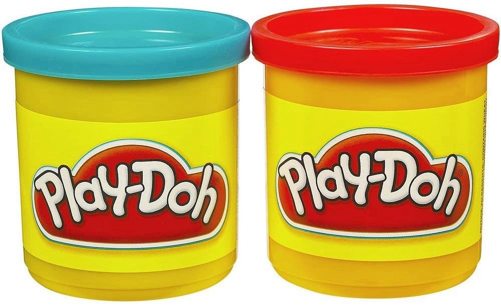 Massa de Modelar Hasbro Vermelho/Azul