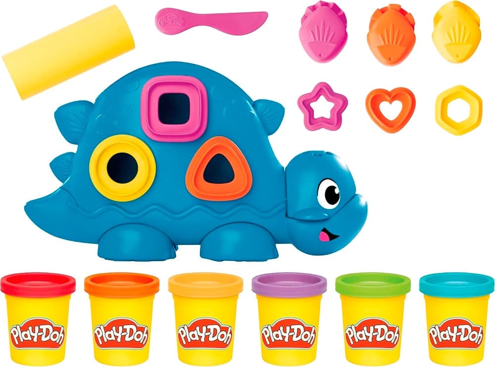 Massa de Modelar Hasbro Play-Doh Dinossauro Formas e Cores