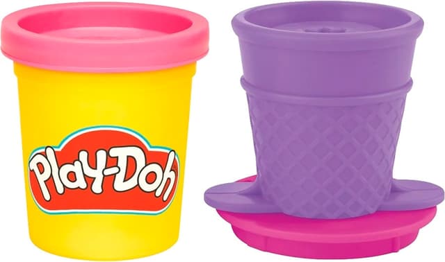 Massa de Modelar Hasbro Play-Doh Mini Kit Casquinha de Sorvete G1586