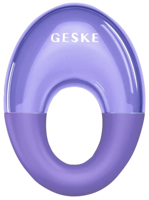 Massageador Facial Geske Cool & Warm Eye 7 Em 1 Roxo