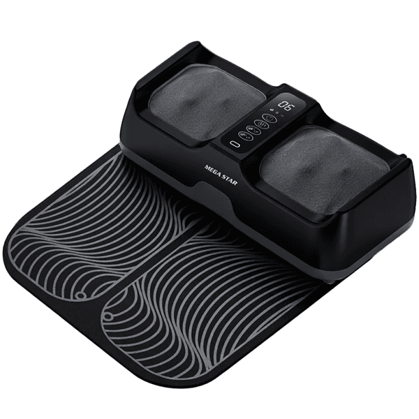 Massageador para Pés Megastar Fma15 30W Recarregável Preto