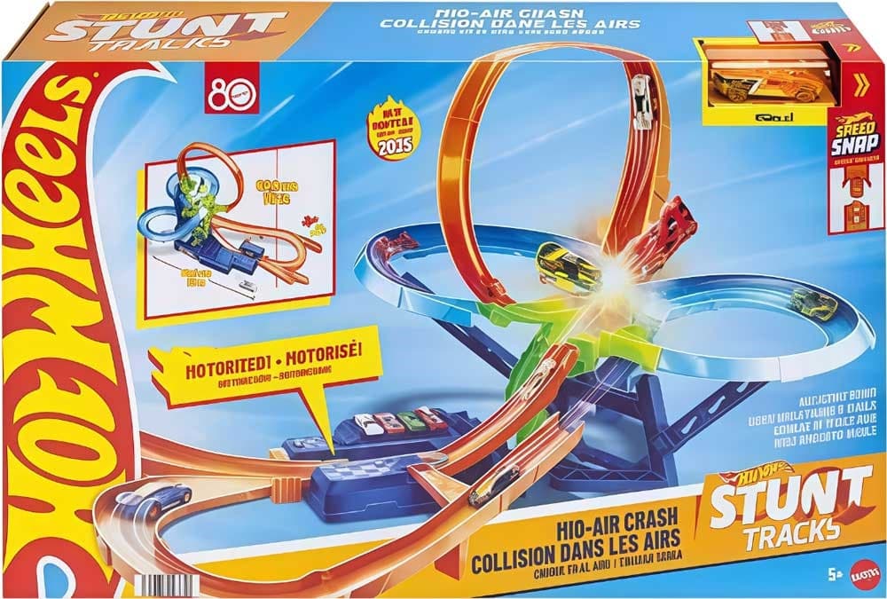 Conjunto de Pistas Mattel Hot Wheels Colisão Aérea
