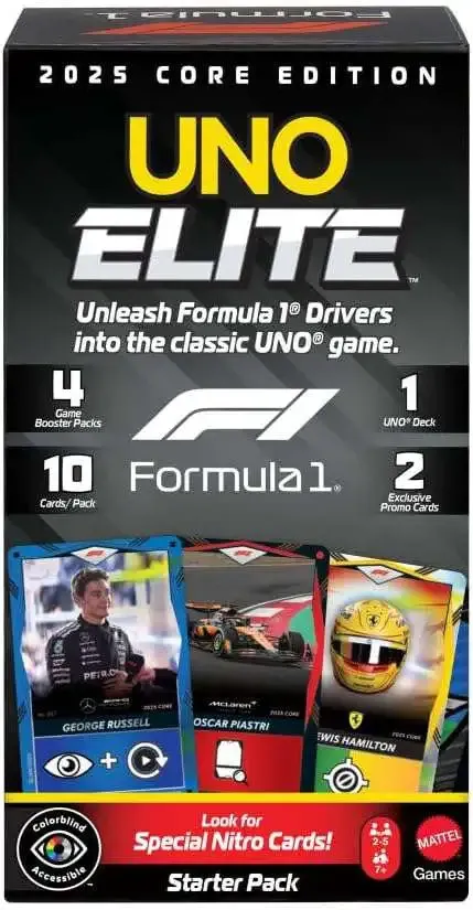 Mattel Uno El F1 Starter Pack