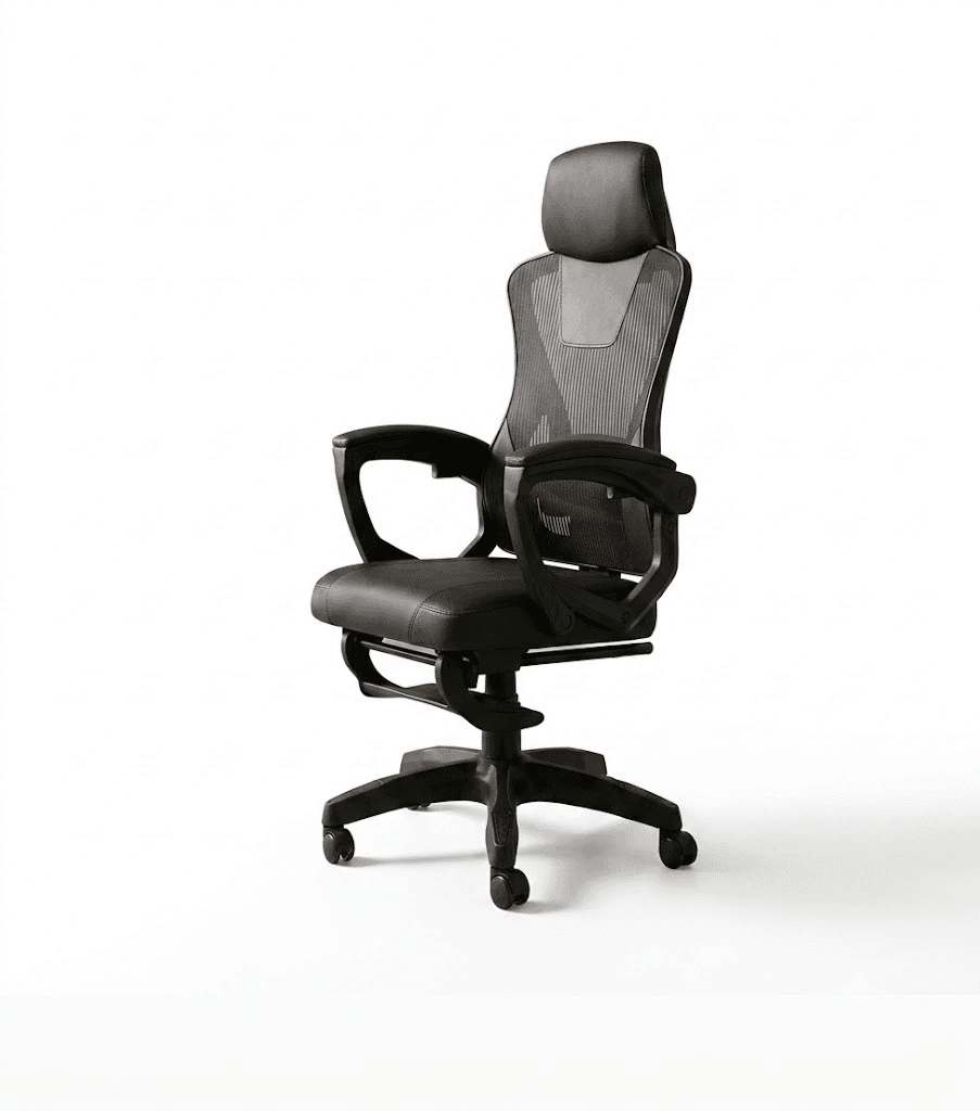 Cadeira de Escritório Max Racer President Mesh Bc-5714-06 Preta