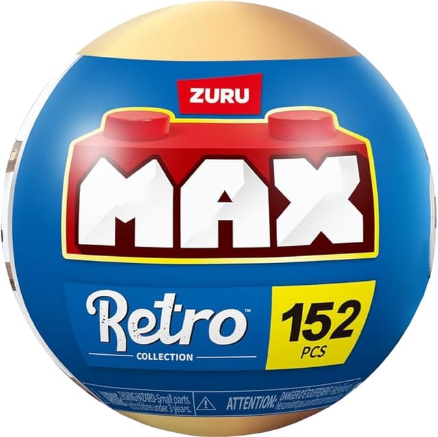 Blocos de Montar Zuru Max Retro Collection 83185 (152 Peças)