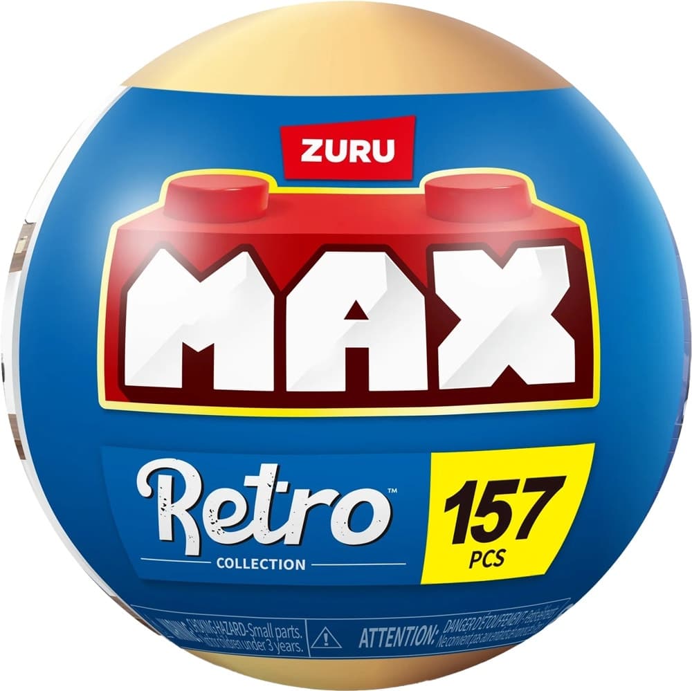 Brinquedo Zuru Max Retro Collection 83185 (157 Peças)