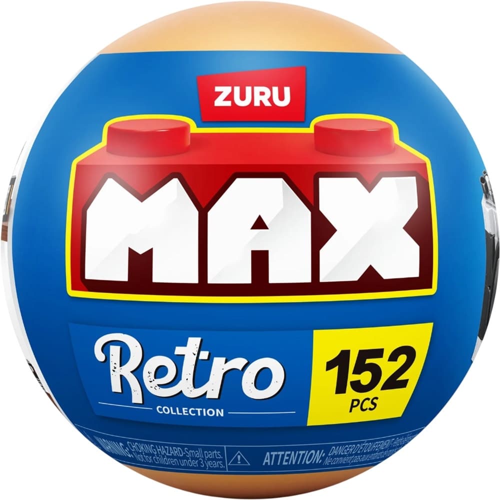 Brinquedo Max Retro Collection Zuru - 83228A (152 Peças)