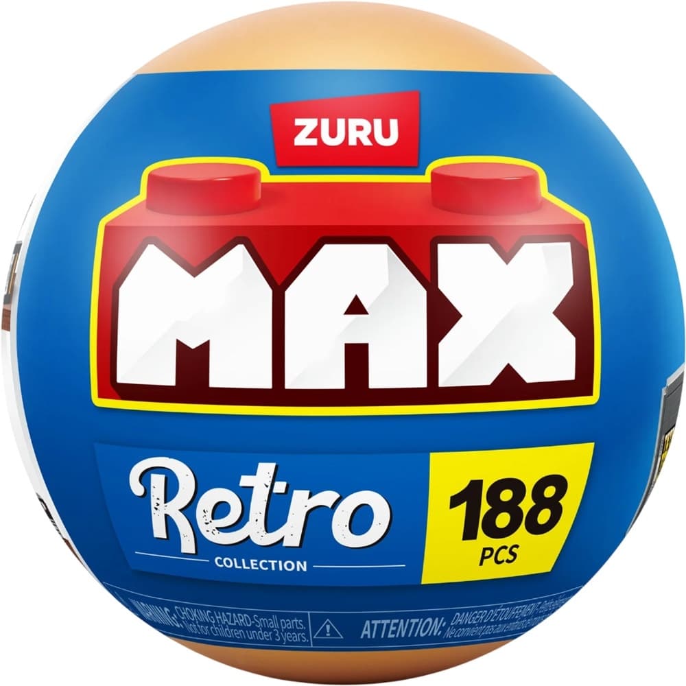 Brinquedo Max Retro Collection Zuru 83228B (188 Pçs)