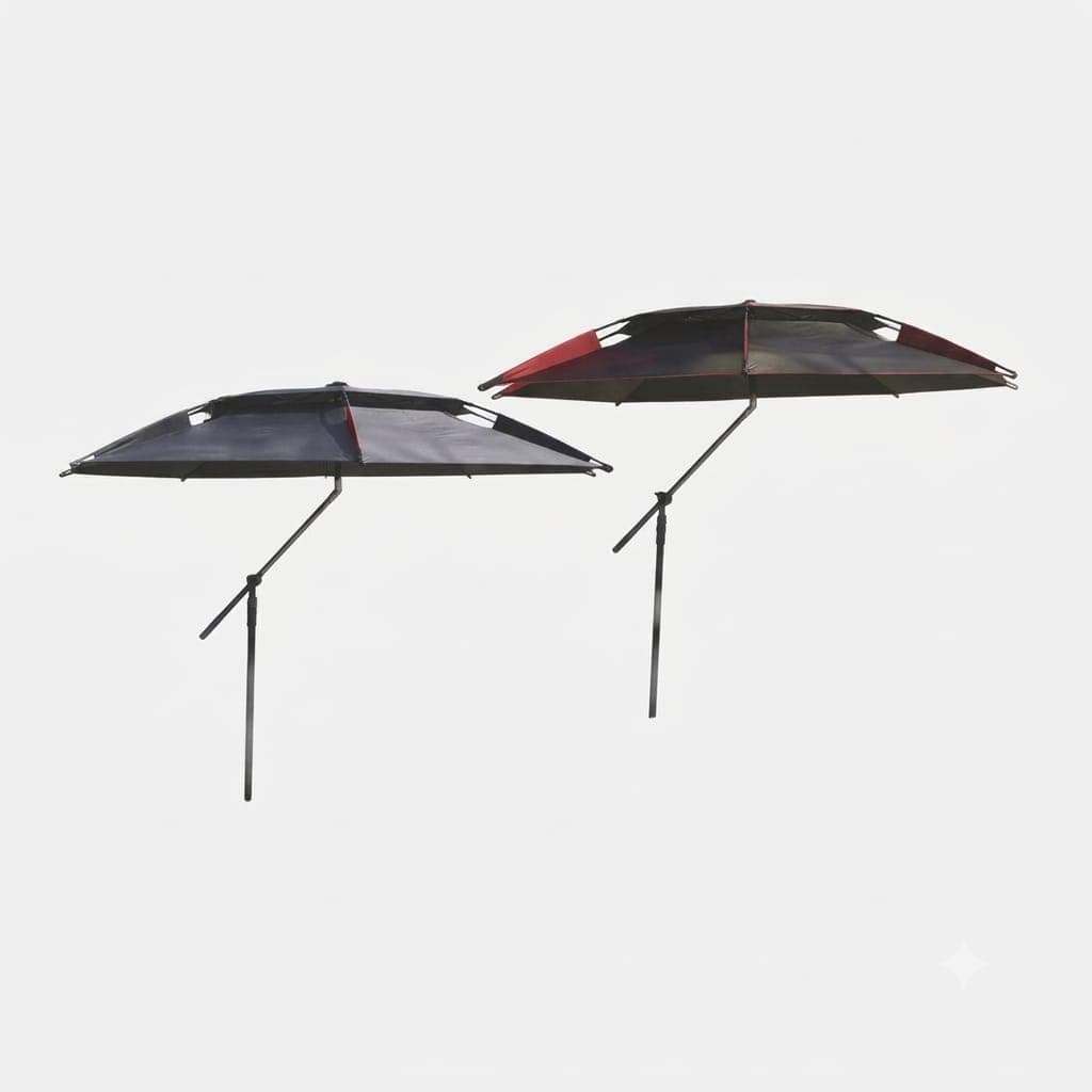 Maxgo Guarda-sol para Camping 2602 2.6M X 2.4M Cinza