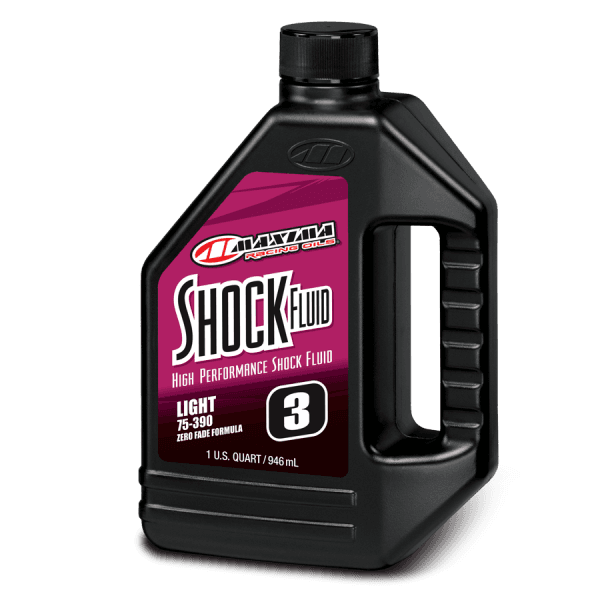 Fluido de Choque Maxima Racing Shock Fluid - Light 3WT-75/390 / 32 Oz - 946ml