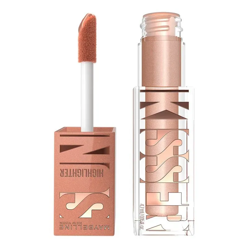 Iluminador Líquido Maybelline Highlighter 20 Kiss Of Shimmer 4.7ml