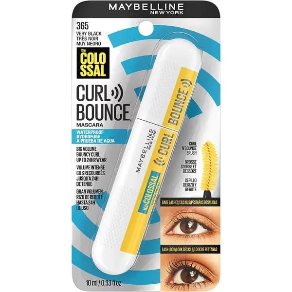 Máscara de Cílios Maybelline Curl Bounce Wp