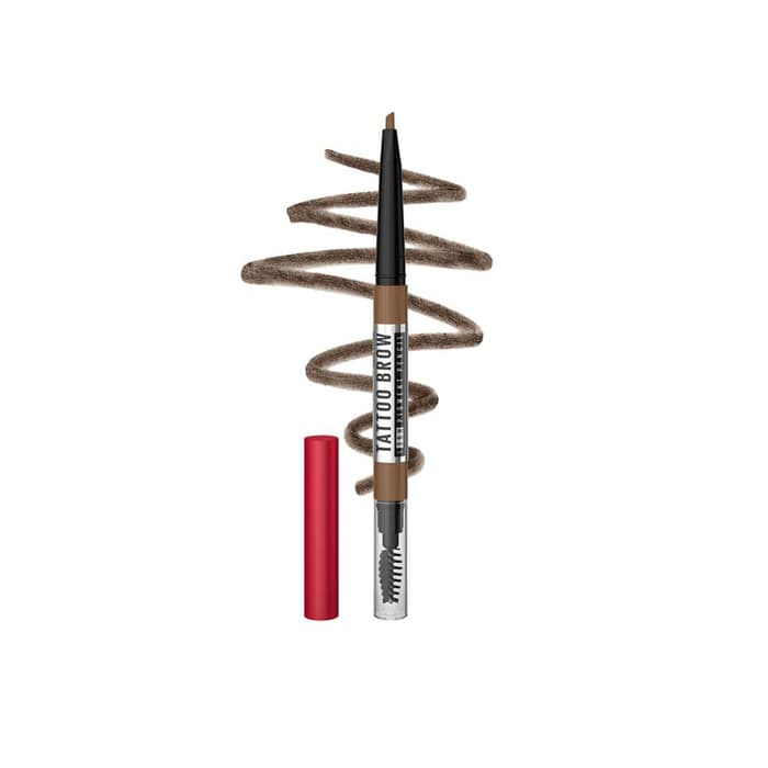 Lápis Pigmento Tattoo Brow Maybelline Natural Brown