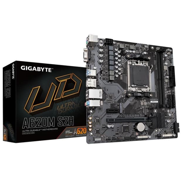 Placa-mãe Gigabyte A620M S2H DDR5/HDMI/DP/M.2