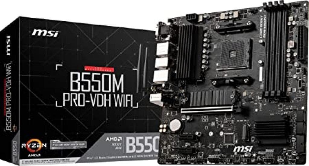 Placa-mãe Msi Pro B550M Wi-Fi
