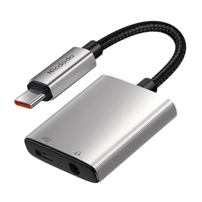 Adaptador Mcdodo Ca-5050 USB-C para Dc 3.5Mm Preto