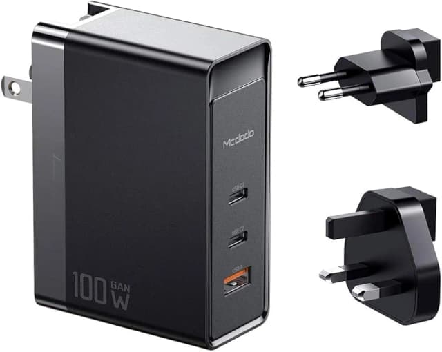 Carregador Mcdodo Gan Charger Ch-8101 100W Type-A/Type-C Bivolt