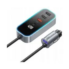 Carregador Veicular Mcdodo Cc-1900 107W Preto