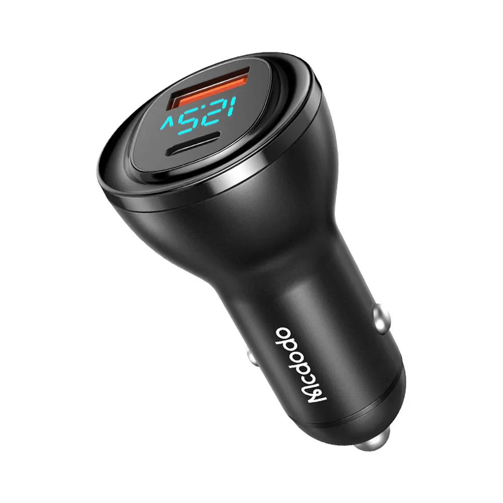 Carregador Veicular Mcdodo Cc-5670 95W Dual USB-C/USB-A Preto