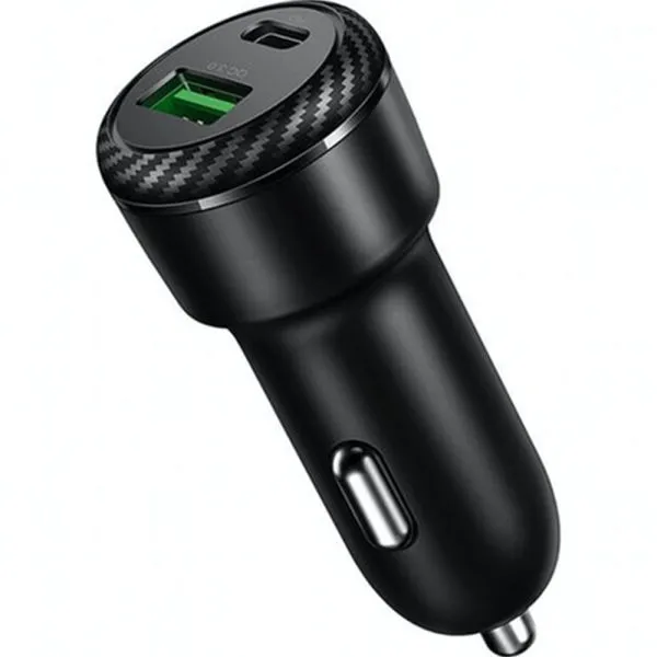Carregador Veicular Mcdodo Cc-5970 38W Dual USB-C/USB-A Preto