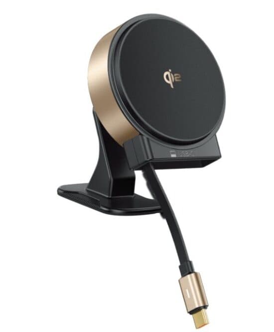 Carregador Veicular Magnético Mcdodo Ch-009 15W Dourado