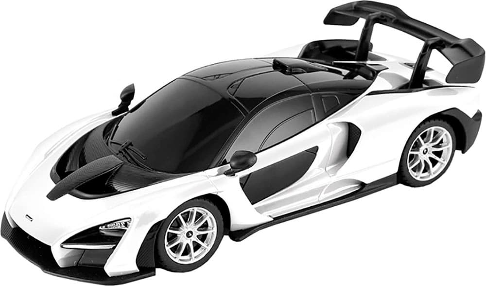 Carro de Controle Remoto Rastar McLaren Senna 1/24 2.4 GHz Branco