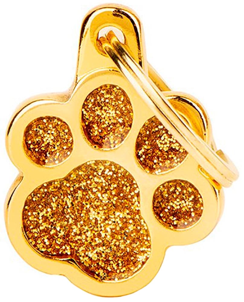 Medalha de Identificação MyFamily Classic Pé Dourado