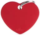 Anúncio: Medalha de identificação MyFamily Coração Grande MFB30 - Vermelho