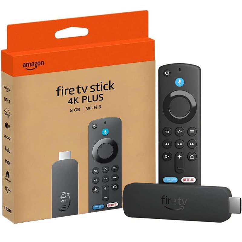 Media Player Amazon Fire TV Stick 4K Plus com Alexa 8GB (2025) - Preto