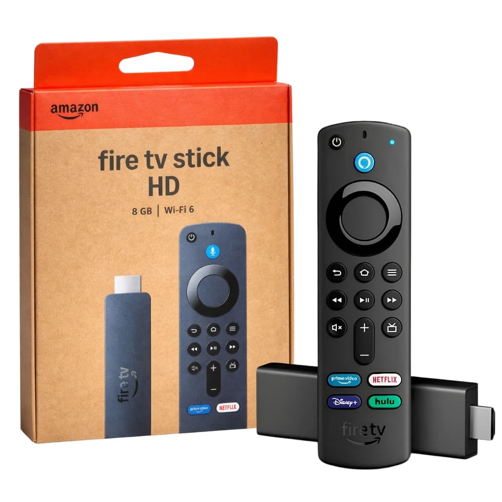Reprodutor de Mídia Amazon Fire TV Stick HD 8GB With Alexa (2025) Preto
