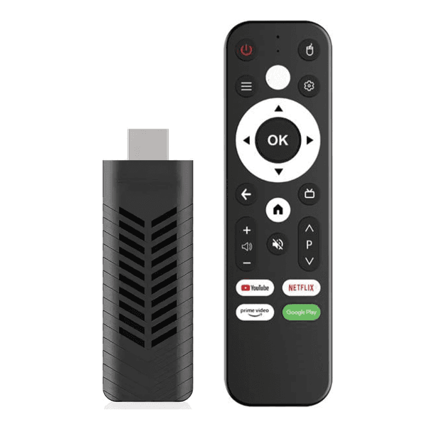 Media Player Ferox TV Stick 8K 512GB + 1024GB Android 14.0 Preto