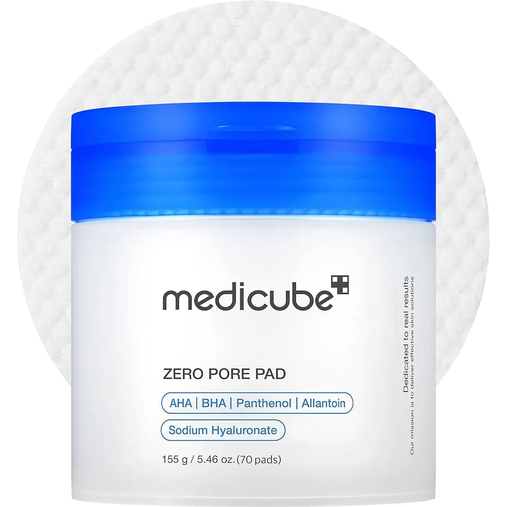 Medicube Almohadillas Tónicas Zero Pore Pad 2.0 70 Pads