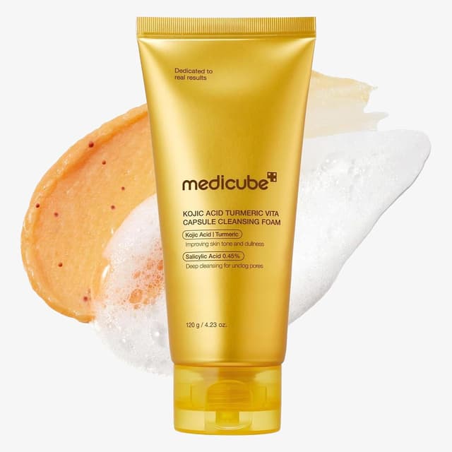 Espuma de Limpeza Medicube Kojic Acid Turmeric Vita Capsule 120G