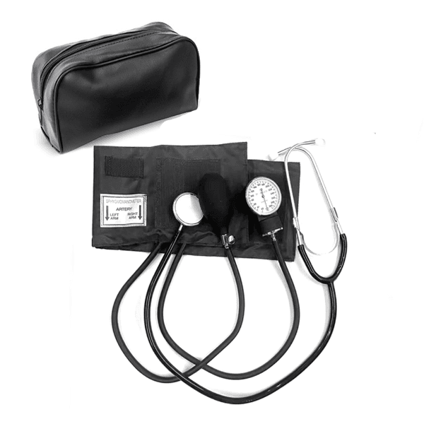 Medidor de Pressão Analógico Bigstar Blood Mtl1211172 com Estetoscópio - Preto