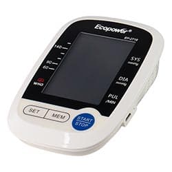 Medidor de Pressão Ecopower Ep-2719 Braço Branco / Preto