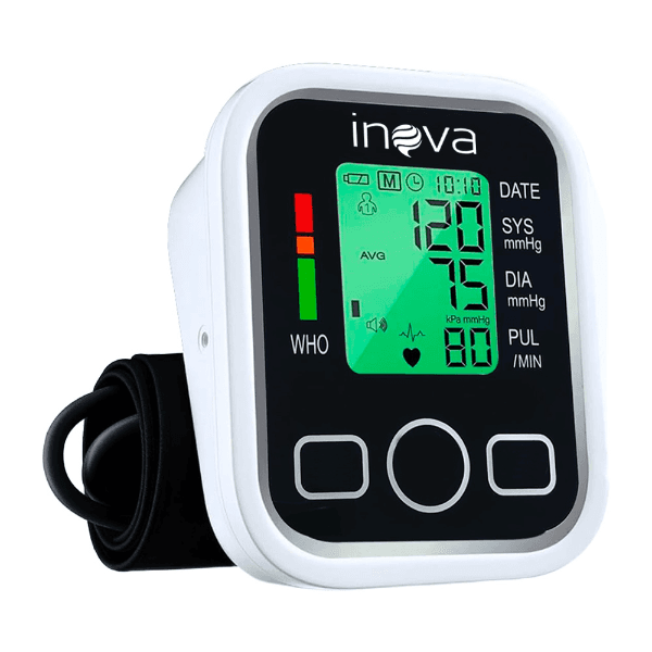 Medidor de Pressão Inova MP-456 para Braço com Tela LCD Branco