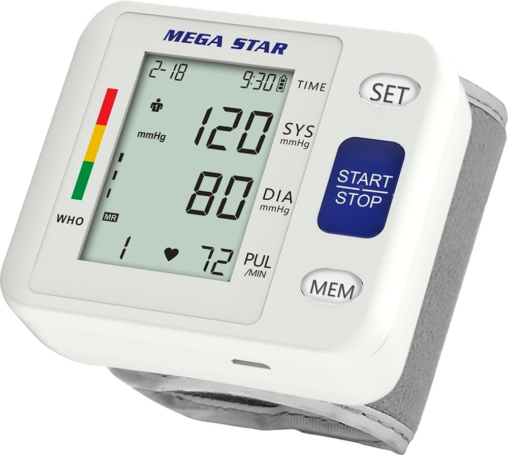 Medidor de Pressão Mega Star Ht570 (Pulso)