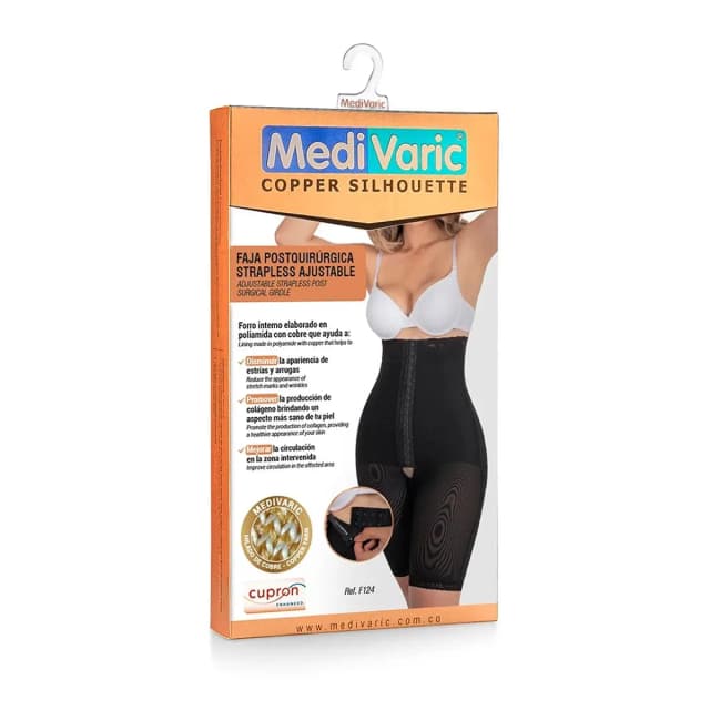 Faja Postquirúrgica Medivaric Strapless Ajustable Tam. M