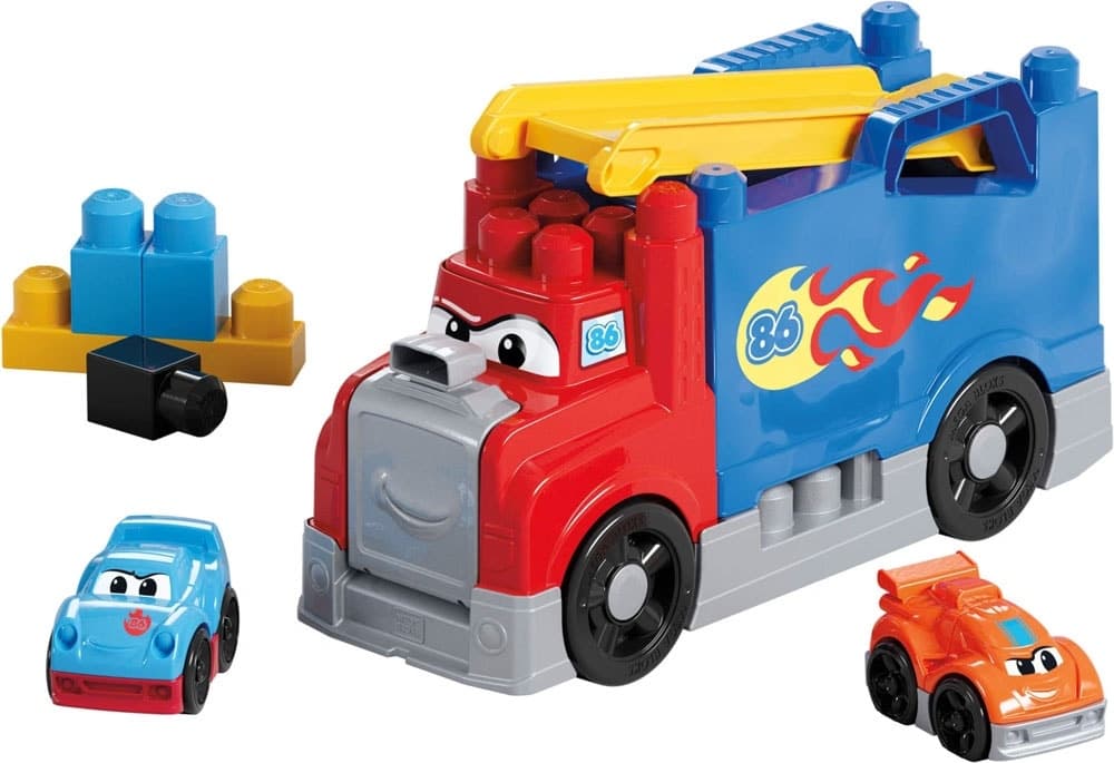 Blocos de Montar Mega Bloks Build & Race Rig Fisher-Price Jfr29