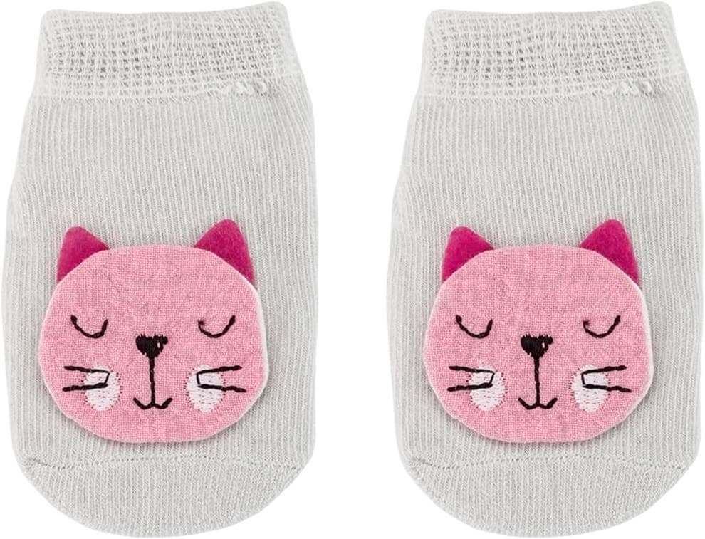 Meia Antiderrapante Gatinho Buba