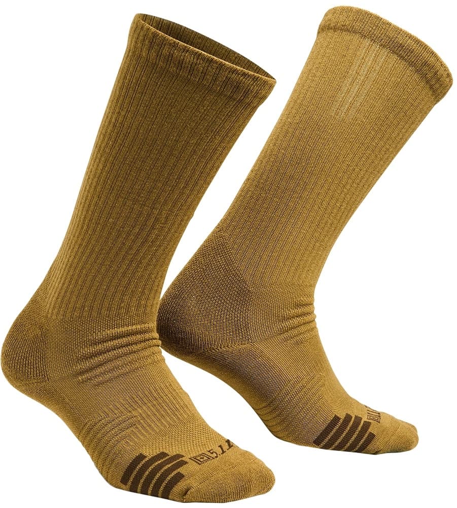 Meias 5.11 Tactical Duty Ready Plus Otc Sock 1800014-389 Coyote