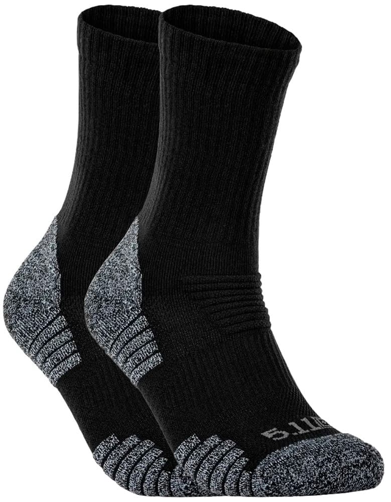 Meias 5.11 Tactical Duty Ready Ultra Crew Socks (2 Pares)