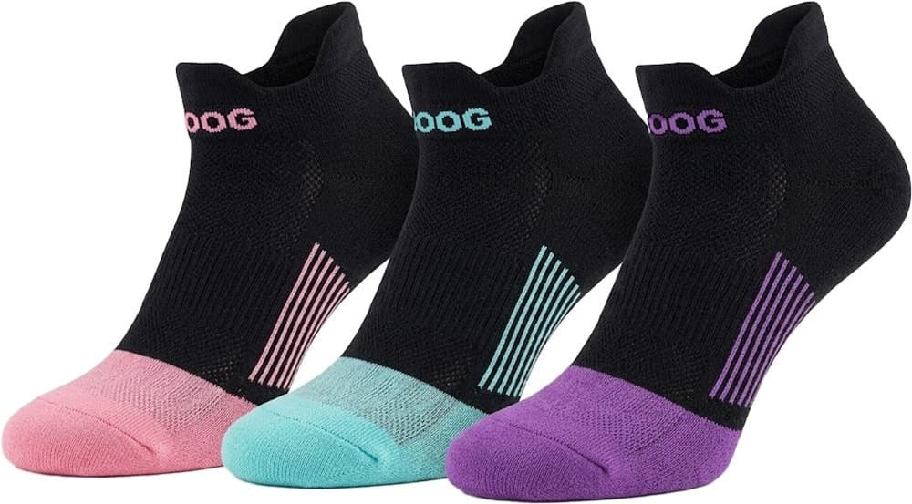 Meias Joog Alg80 Feminina (3 Pares) Neon