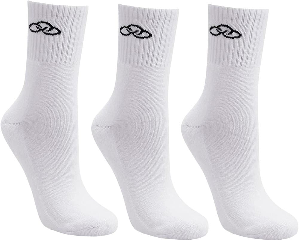 Meias Olympikus Oiwsa81921 Blanco 3 Pares 33-38