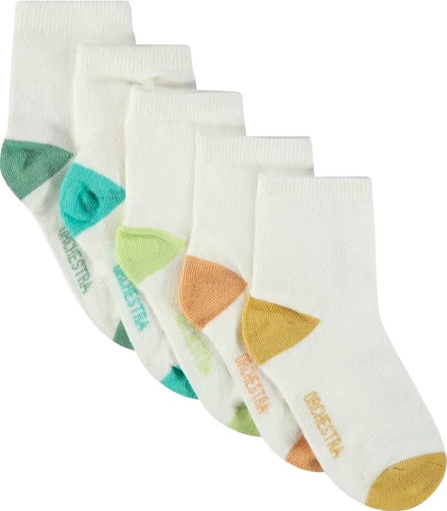 Meias para Bebê Orchestra Agakhj-Ecr - Masculina (5 Pares)