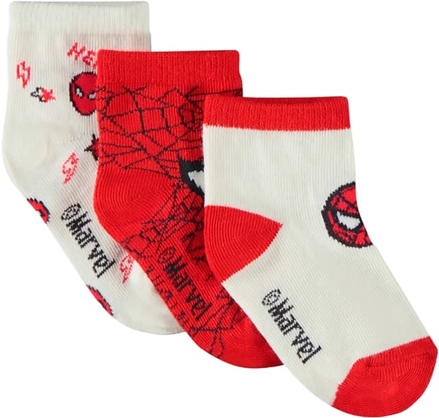 Meias para Bebê Orchestra Spider-Man (3 Pares)
