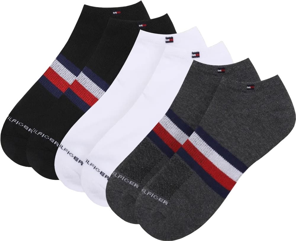 Meias Tommy Hilfiger THM233NS03 003 - Masculina (3 Pares)
