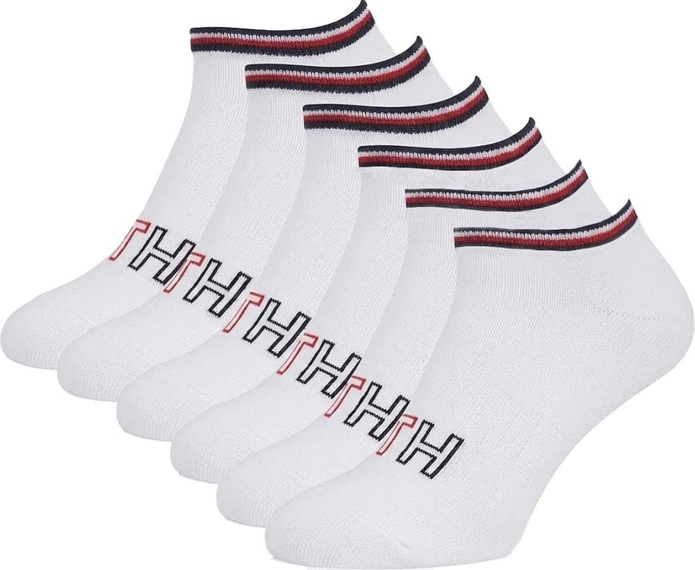 Meias Tommy Hilfiger TVW213LN02 001 Feminina (6 Pares)