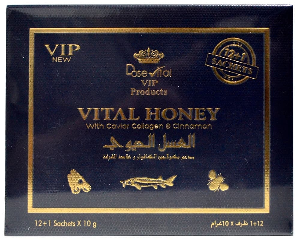 Mel Energético Vital Honey Dose Vip (13 Unidades de 10G)