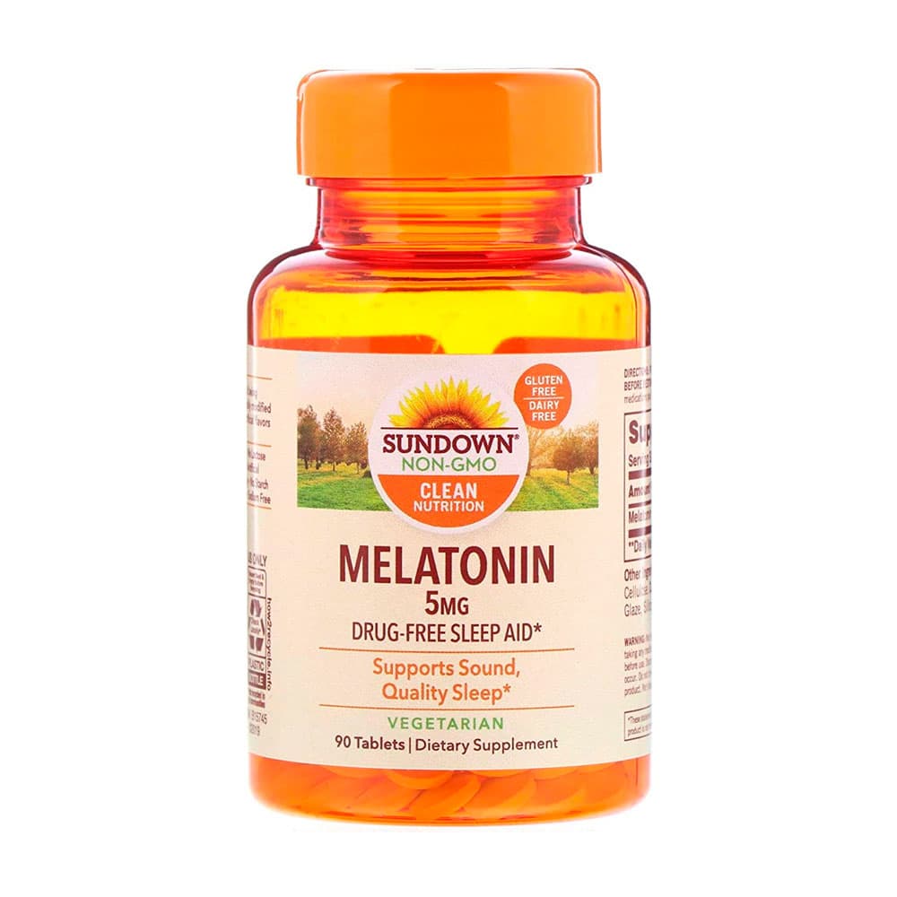 Melatonina Sundown Naturals 5MG 90 Comprimidos